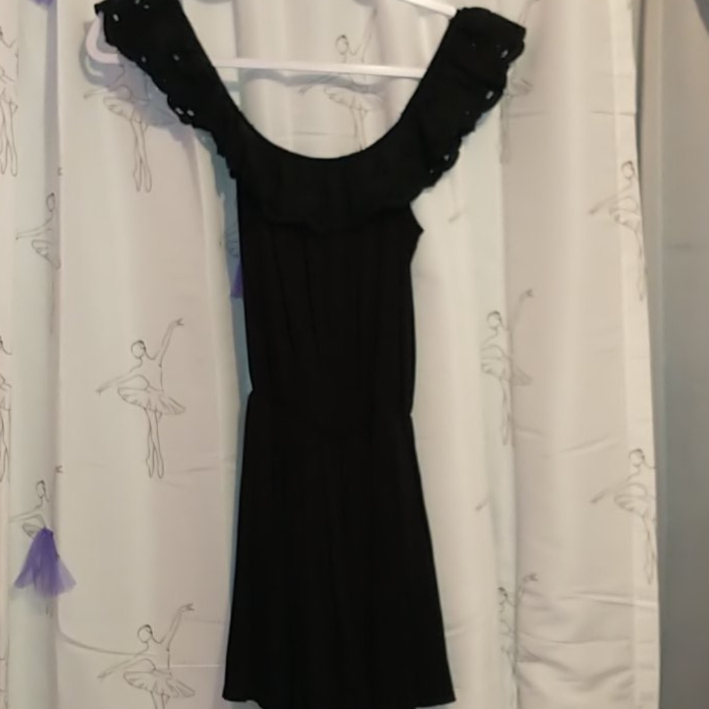 Black romper from Charlotte Russe size small.